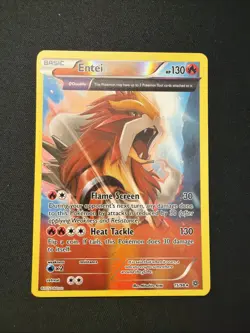 Pokemon Entei 15/98 XY - Ancient Origins Reverse Holo - Image 1