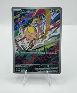 Pokemon TCG Toedscool Full Art Holo Illustration Rare SV01 #201/198 - Image 1