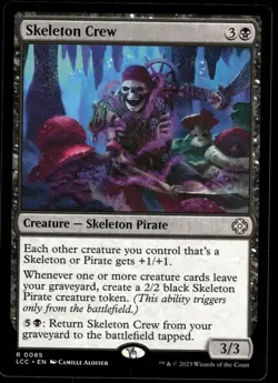 1x Skeleton Crew - Commander: The Lost Caverns of Ixalan - NM - MTG - Image 1