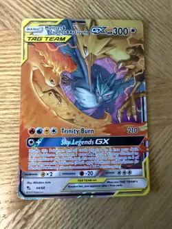 Moltres & Zapdos & Articuno GX - 44/68 - Hidden Fates Sun Moon - NM - Gem-mint - Image 1