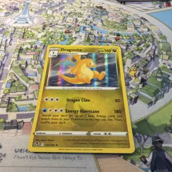 Dragonite 131/195 Holo Rare Silver Tempest Pokemon Holo Near Mint - Image 3