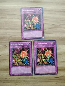 Yu-Gi-Oh! - Raigeki Break 3x - Full Playset Of Cards - Image 2