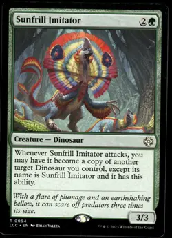 1x Sunfrill Imitator - Commander: The Lost Caverns of Ixalan - NM - MTG - Image 1