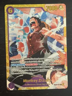 Monkey.D.Luffy SEC EB02-061 PRB-02 One Piece The Best Vol 2 ENGLISH NM - Image 1