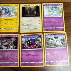 Pokemon Card Lot 10 Cards Mewtwo Jirachi Thundurus Tornadus Azelf Rare - Image 3