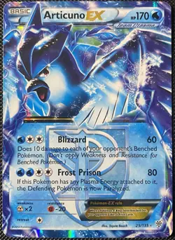 Articuno EX (Team Plasma) 25/135 Plasma Storm Holo - Pokemon Card - Image 1