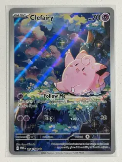 Clefairy Holo Rare 094/088 POR 70 HP Basic Psychic English Pokemon TCG Card - Image 1