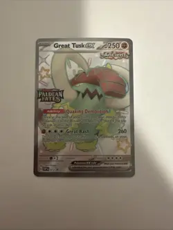 Great Tusk ex - 072 (Paldean Fates Stamped) 072 Miscellaneous Cards &... - Image 1
