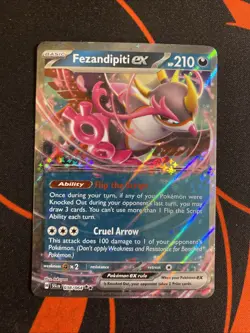 Fezandipity ex - 038/064 - Double Rare - Pokemon TCG Card Shrouded Fable - NM - Image 1