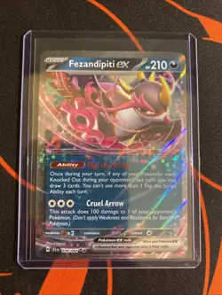 Fezandipity ex - 038/064 - Double Rare - Pokemon TCG Card Shrouded Fable - NM - Image 3