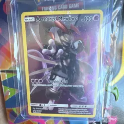 Pokemon Armored Mewtwo SM228 Sun & Moon Promo Holo Card English - Image 1