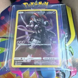 Pokemon Armored Mewtwo SM228 Sun & Moon Promo Holo Card English - Image 2