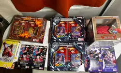 Bandai Namco One Piece Card Game Illustration Box Vol.5 & 2 Vol.6 Sealed.& DF-03 - Image 1