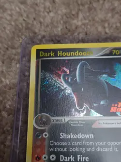 Great Dark Houndoom 5/109 EX Team Rocket Returns Reverse Holo Pokemon Card - Image 4