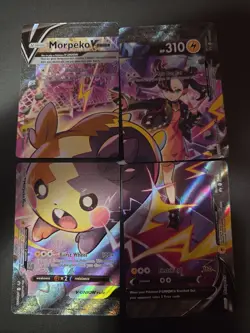 Morpeko V-Union SWSH290 SWSH: Sword & Shield Promo Cards Holo - Image 1