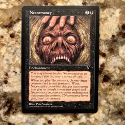 Magic The Gathering Necromancy Visions MTG NM+ - Image 1