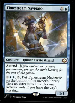 1x Timestream Navigator - Commander: The Lost Caverns of Ixalan - NM - MTG - Image 1