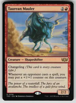 Taurean Mauler Normal R Commander: Tarkir: Dragonstorm 238 NM - Image 1