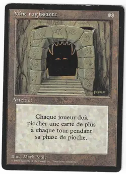 ►Magic-Style◄ MTG - Howling Mine - French Revised FBB - Played - Image 1