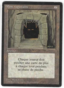 ►Magic-Style◄ MTG - Howling Mine - French Revised FBB - Played - Image 1