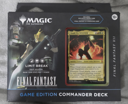 Wizards of the Coast MTG Final Fantasy VII Limit Break Commander Deck Sealed - Image 1