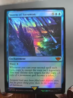 Storm of Saruman Universes Beyond: the Lord of the Rings MTG Foil Near Mint - Image 1