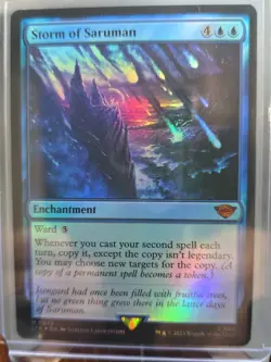 Storm of Saruman Universes Beyond: the Lord of the Rings MTG Foil Near Mint - Image 3