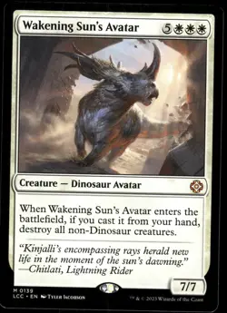 1x Wakening Sun's Avatar - Commander: The Lost Caverns of Ixalan - NM - MTG - Image 1