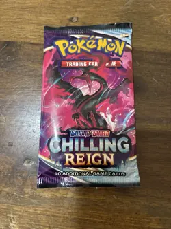 Chilling Reign Pokemon Booster Pack x 5 (Complete Pack Art Set) 820650808470 - Image 2