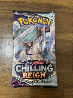 Chilling Reign Pokemon Booster Pack x 5 (Complete Pack Art Set) 820650808470 - Image 3