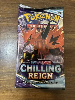 Chilling Reign Pokemon Booster Pack x 5 (Complete Pack Art Set) 820650808470 - Image 4
