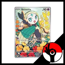 Pokemon TCG: Mega Evolution Promo - MEP026 - Meloetta - Image 1