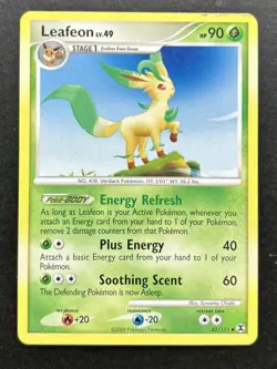 Pokemon TCG Leafeon Rising Rivals 45/111 Regular Uncommon - Image 1