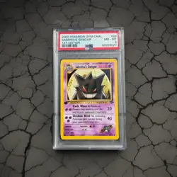 2000 Pokemon Gym Challenge 29 Sabrina's Gengar 1st Edition PSA 8 - Image 1