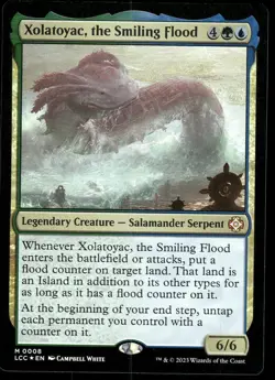 1x Foil Xolatoyac, the Smiling Flood - Commander: The Lost Caverns - NM - MTG - Image 1