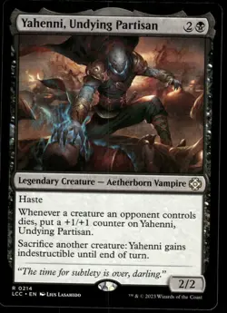 1x Yahenni, Undying Partisan - Commander: The Lost Caverns of Ixalan - NM - MTG - Image 1