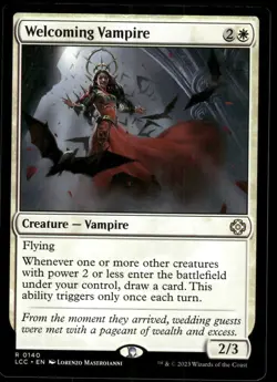 1x Welcoming Vampire - Commander: The Lost Caverns of Ixalan - NM - MTG - Image 1