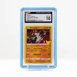 Pokemon Groudon Holo #017 Celebrations 2021 - CGC 10 GEM MINT - Image 1
