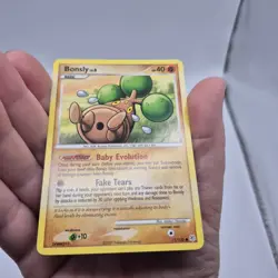 The Pokemon Company Bonsly 71/130 Diamond and Pearl Common 40 HP ENG - Image 2