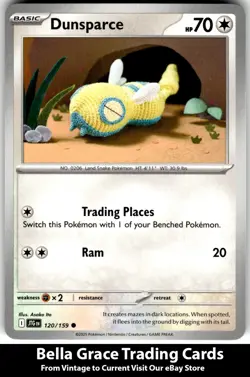 Dunsparce #120/159 SV09: Journey Together Pokemon Common - Image 1
