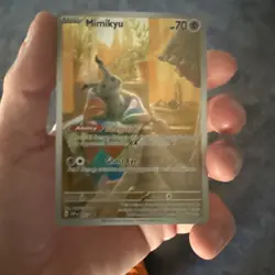 Mimikyu SVP 075 Sealed Black Star Promo Pokemon Paldean Fates ETB Holo NM - Image 2
