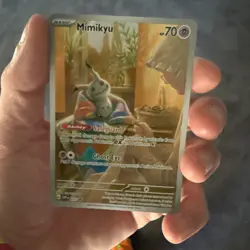Mimikyu SVP 075 Sealed Black Star Promo Pokemon Paldean Fates ETB Holo NM - Image 3