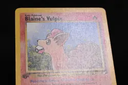 Blaine's Vulpix 1st Edition 65/132 NM Gym Heroes Regular Pokemon TCG Near Mint - Image 3