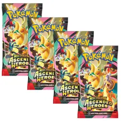 4 x Ascended Heroes Pokemon packs English - Image 1