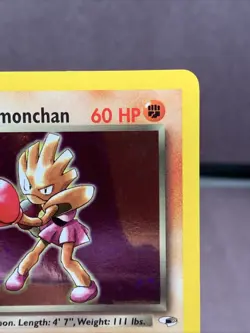 Pokemon TCG Gym Heroes Rocket's Hitmonchan Holo Rare 11/132 WOTC VTG - Image 3