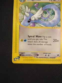 Pokemon TCG Dragonair 075/165 Expedition Base Set 2002 - Image 4
