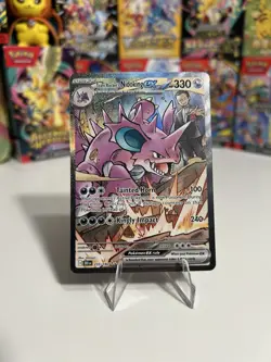 Pokemon Destined Rivals Team Rocket's Nidoking ex 233/182 SIR - Image 1