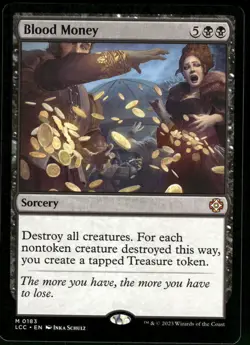 1x Blood Money - Commander: The Lost Caverns of Ixalan - NM - MTG - Image 1