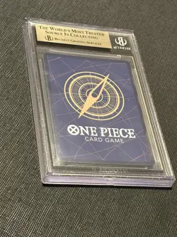 2025 One Piece OP13-118 Monkey D Luffy ALT ART SEC BGS 9.5 - Image 4