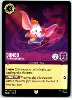 #46 Dumbo - The Flying Elephant PLAYSET x4 2025 Disney Lorcana Fabled 4x - Image 4